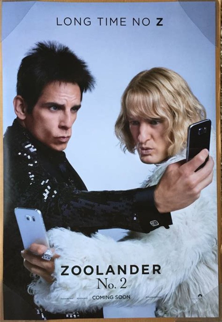 Ben Stiller and Owen Wilson Are All About The Selfies on The New “Zoolander 2” Movie Poster – Check It Out! (@RedHourBen @owenwilson1)