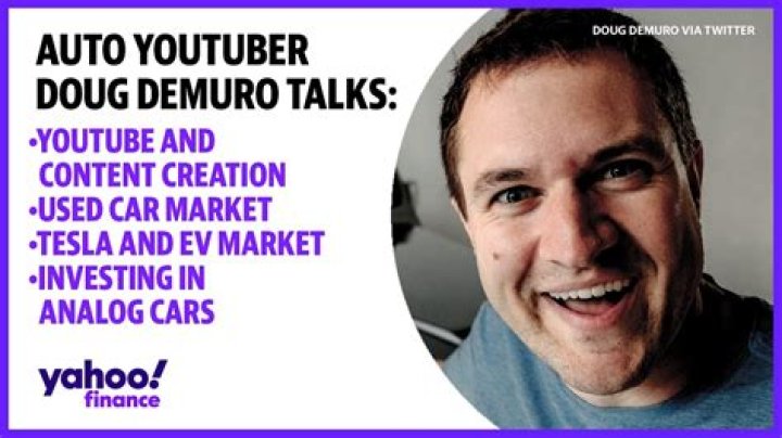 Doug DeMuro Youtuber overview