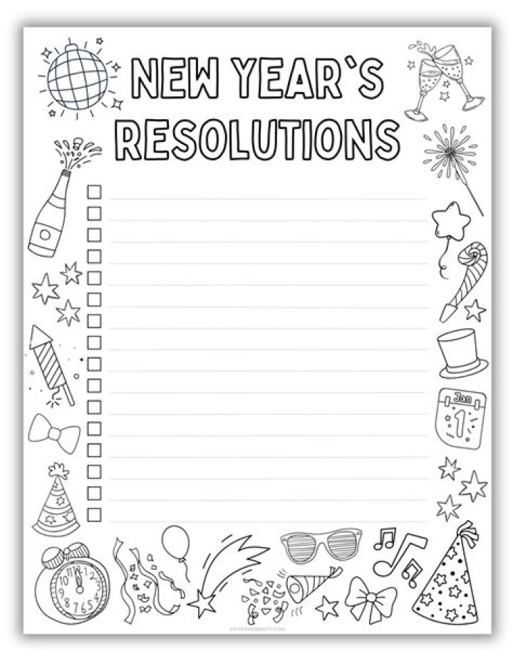The 15 Hardest New Year's Resolutions to Keep