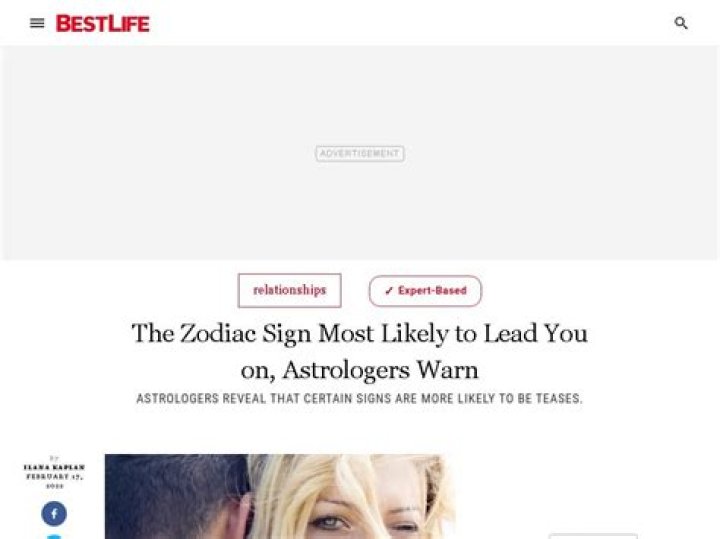 The Zodiac Sign Most Likely to Lead You on, Astrologers Warn