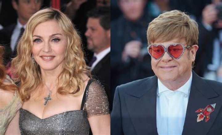 Why Elton John Reportedly Called Madonna a "Miserable Cow"